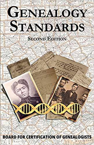 Genealogy Standards Second Edition Revised Games-Puzzles-Word Games Board for Certification Of Genealogists