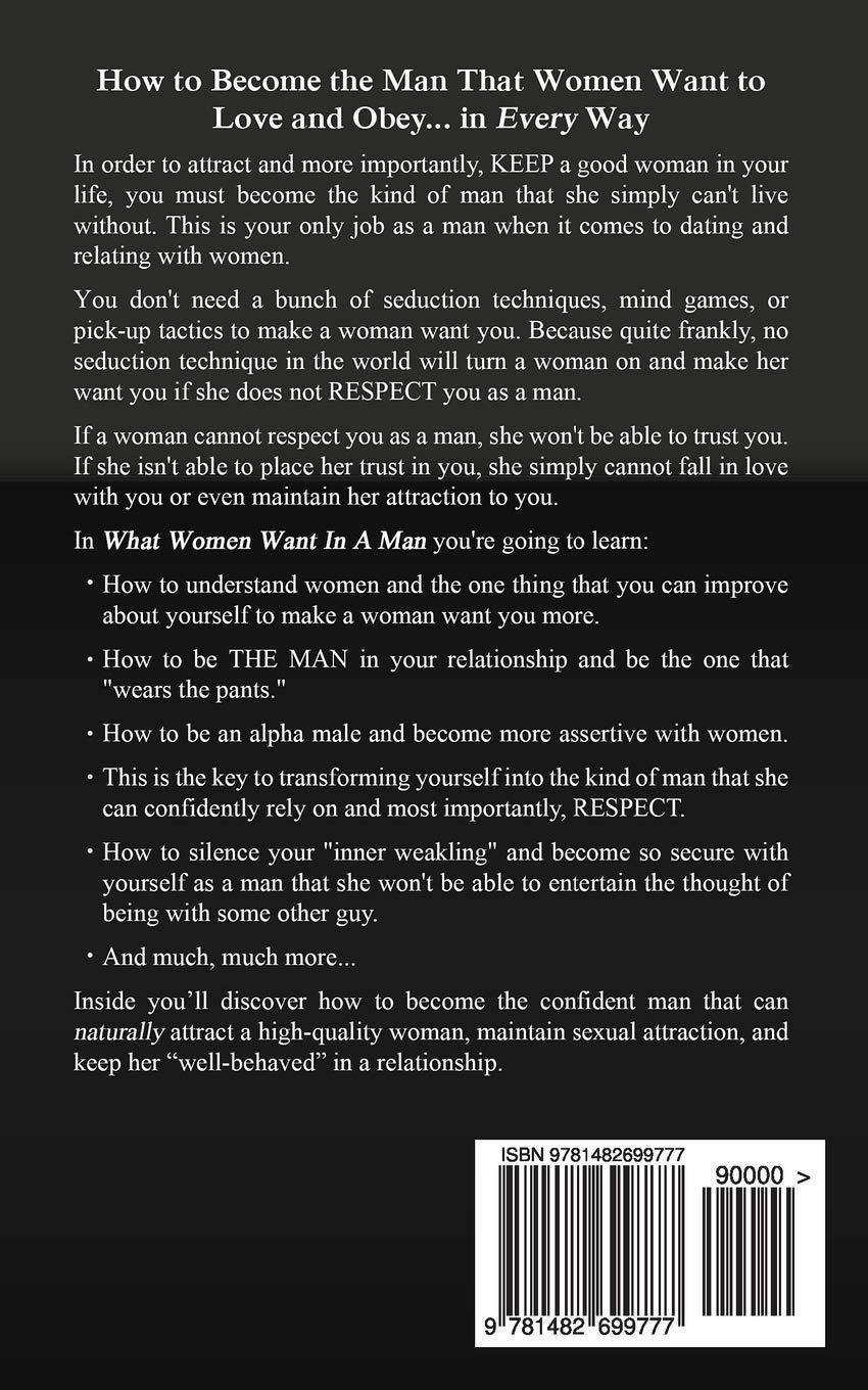 What Women Want In A Man - SureShot Books Publishing LLC