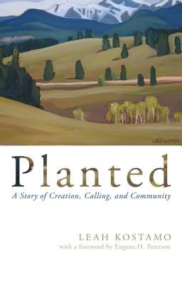 Paperback titled "Planted" by Cascade Books, featuring a cover with a nature-inspired design and the book's title visible.