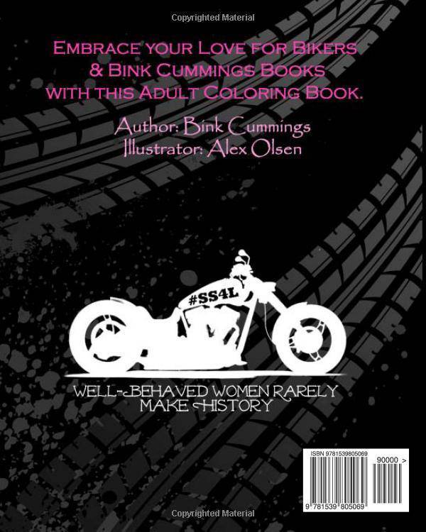 Bink's Badass Bikers - Adult Coloring Book - SureShot Books Publishing LLC
