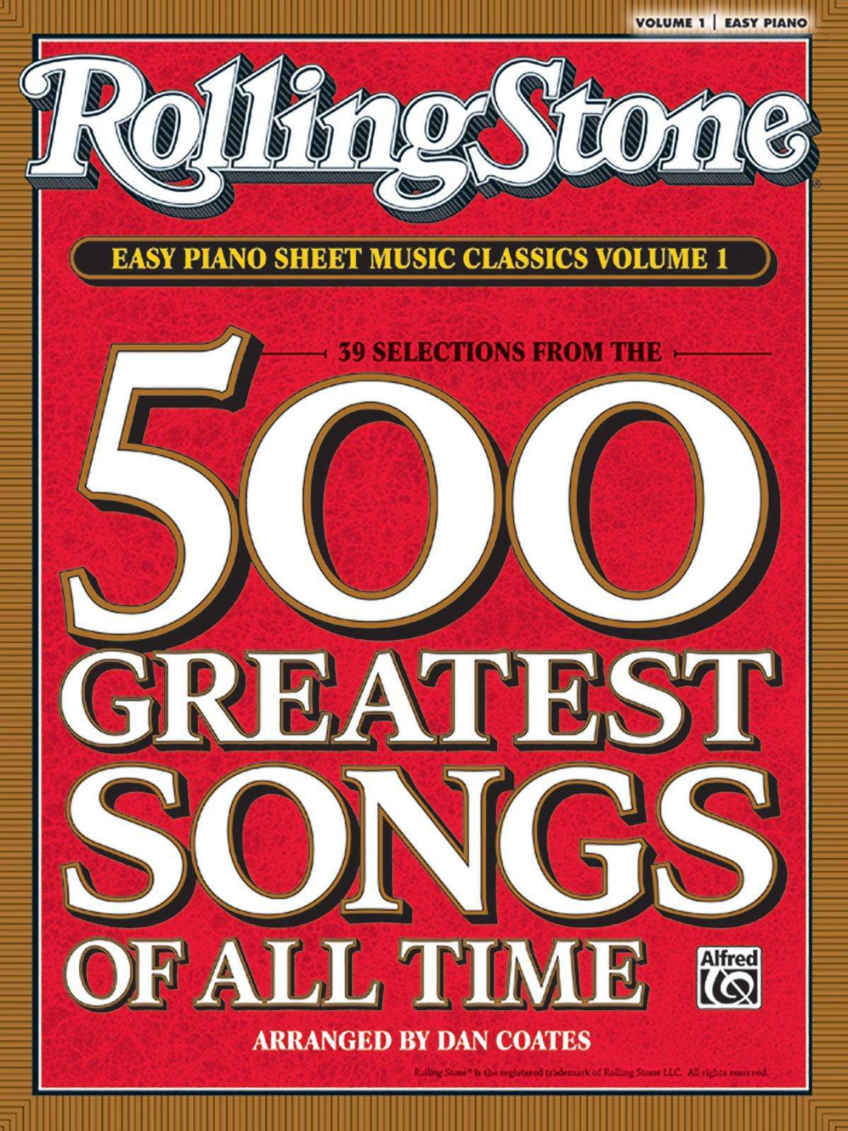 Rolling Stone Easy Piano Sheet Music Classics, Vol 1 - SureShot Books Publishing LLC