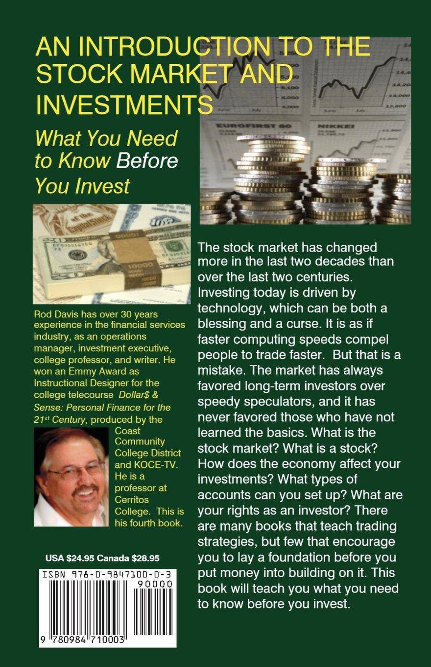 An Introduction To The Stock Market And Investments - SureShot Books Publishing LLC
