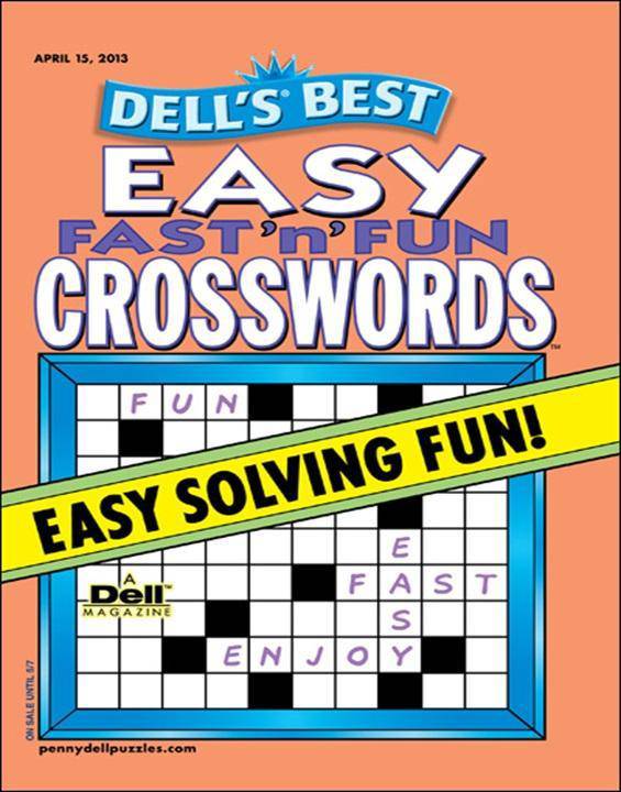 DELL’S BEST EASY FAST ‘N’ FUN CROSSWORDS MAGAZINE - SureShot Books Publishing LLC