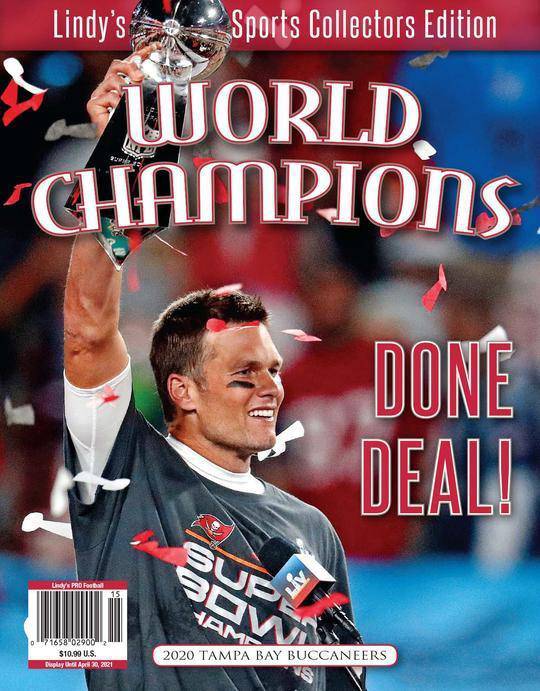 Lindys World Champions 2020 Tampa Bay Buccaneers - SureShot Books Publishing LLC