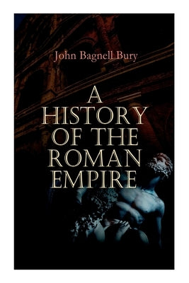 Paperback book titled "A History of the Roman Empire" by E-Artnow, showcasing the cover with ancient Roman imagery.