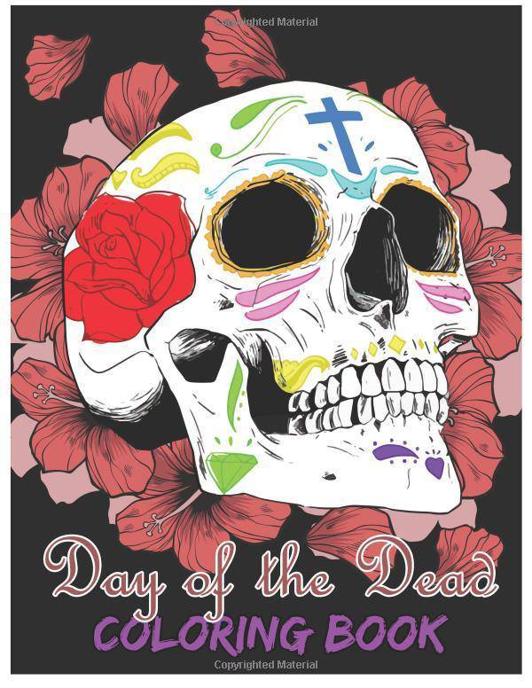 Day Of The Dead Coloring Book - SureShot Books Publishing LLC