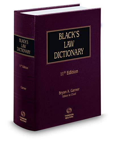 Black's Law Dictionary 11th Edition, Hardcover - SureShot Books Publishing LLC