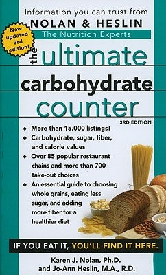 The Ultimate Carbohydrate Counter by Nolan, Karen J.