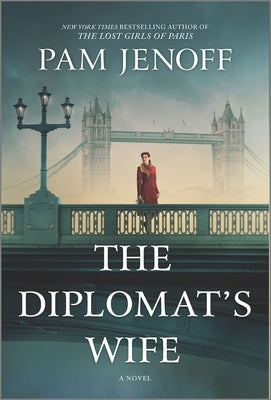 Paperback of The Diplomat's Wife novel by Park Row, showing the front cover with artistic design and title text.