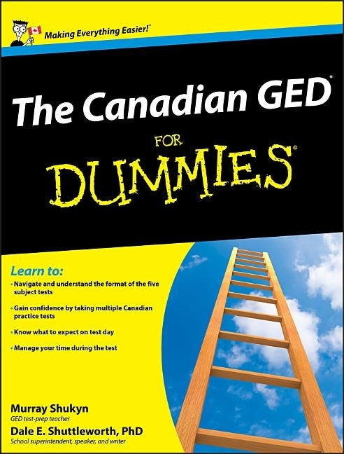 The Canadian GED for Dummies by Shukyn, Murray