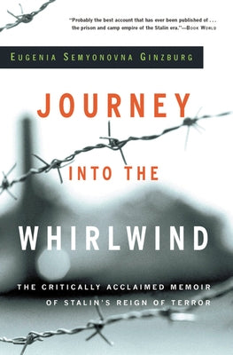 Paperback copy of Journey Into the Whirlwind by Mariner Books, showing the book cover with title and author details.