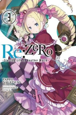 Paperback of RE: Zero, Volume 3: Starting Life in Another World by Yen On, showing the front cover with character artwork.