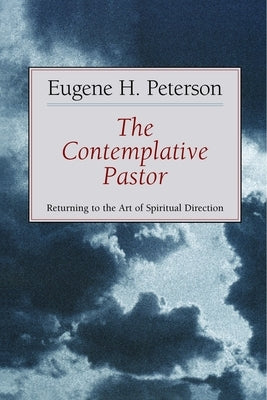 Paperback of The Contemplative Pastor book by William B. Eerdmans Publishing, showing the cover with a contemplative design.