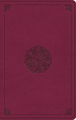 ESV Premium Gift Bible (Trutone, Raspberry, Emblem Design) by 