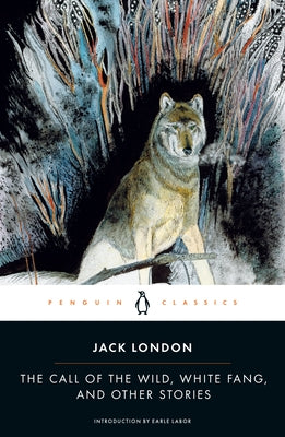 Paperback collection of The Call of the Wild, White Fang, and other stories by Penguin Group, showing colorful book covers.