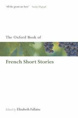 Oxf Book French Shor Stor Reiss Obpv08 P by Fallaize, Elizabeth