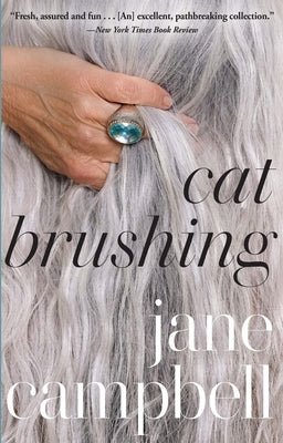 Paperback Grove Press book titled "Cat Brushing" with a cover illustration related to cats.