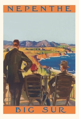 Vintage Journal Nepenthe, Big Sur Paperback Found Image Press