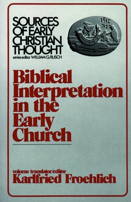 Biblical Interpretation Paperback Augsburg Fortress Publishing