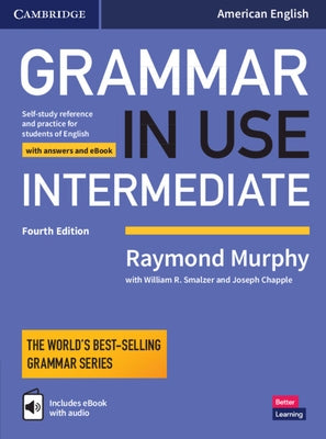 Cambridge University Press Grammar in Use Intermediate Student's Book with answers and interactive eBook, paperback edition.