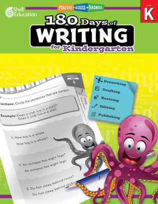 180 Days of Writing for Kindergarten: Practice, Assess, Diagnose by Pearce, Tracy
