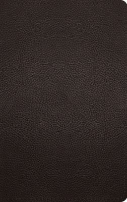 ESV Thinline Bible (Buffalo Leather, Deep Brown) by 