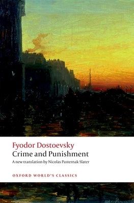Paperback of "Crime and Punishment" by Oxford University Press, USA, featuring the book cover with title and author details.