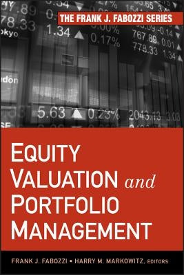 Equity Valuation and Portfolio Management by Fabozzi, Frank J.