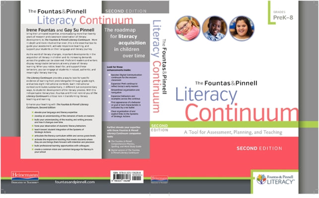 The Fountas & Pinnell Literacy Continuum, Second Edition: A Tool for Assessment, Planning, and Teaching, Prek-8 Paperback Heinemann Educational Books