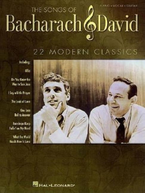 The Songs of Bacharach & David by Bacharach, Burt
