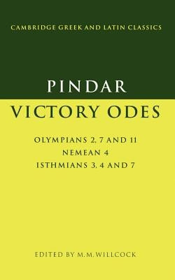 Paperback of Pindar Victory Odes including Olympians, Nemeans, and Isthmians by Cambridge University Press, featuring the book cover.