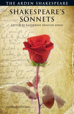 Paperback edition of Shakespeare's Sonnets by Arden Shakespeare, featuring a close-up of the book cover with classic design elements.