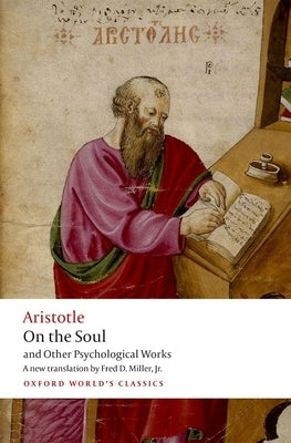 Paperback of "On the Soul: And Other Psychological Works" by Oxford University Press, USA, showing the book cover with text.