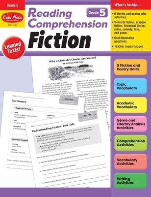 Reading Comprehension: Fiction, Grade 5 Teacher Resource by Evan-Moor Corporation