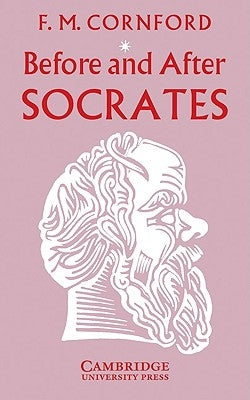 Before and After Socrates Paperback Cambridge University Press