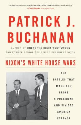 Paperback of Nixon's White House Wars book by Crown Forum, showing the cover with historical images and title text.