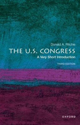 Paperback of The U.S. Congress: A Very Short Introduction by Oxford University Press, USA, showing the front cover with title and design elements.