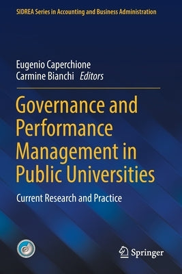 Governance and Performance Management in Public Universities: Current Research and Practice by Caperchione, Eugenio