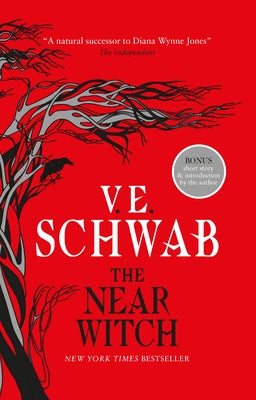 Paperback copy of The Near Witch by Titan Books UK, showing the book cover with dark, atmospheric artwork.