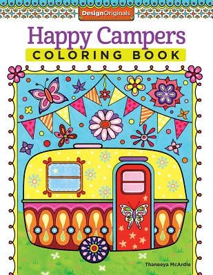 Happy Campers Coloring Book by McArdle, Thaneeya