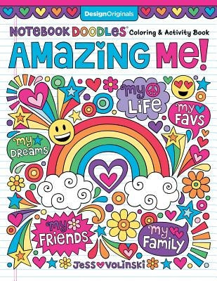 Notebook Doodles Amazing Me: Coloring & Activity Book by Volinski, Jess