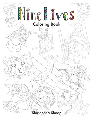 Nine Lives Coloring Book by Shoap, Shoshonna