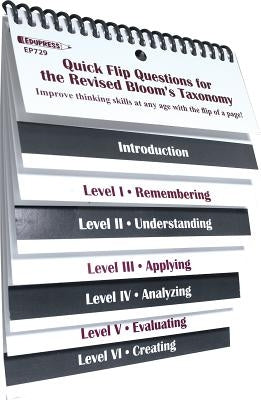 Quick Flip Questions for the Revised Bloom Taxonomy Paperback Edupress