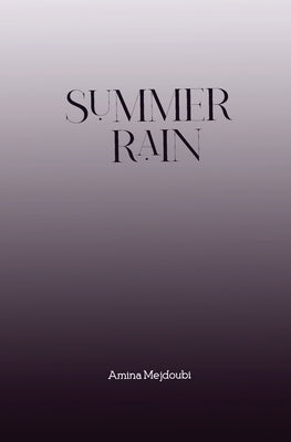 Summer Rain Paperback Amina Mejdoubi