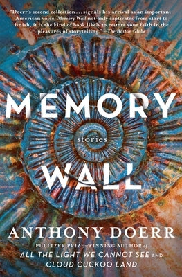 Paperback of Memory Wall: Stories by Scribner Book Company featuring a colorful cover with abstract artwork.