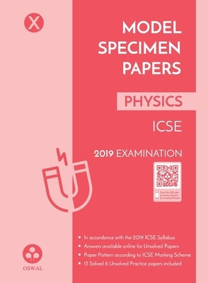 Model Specimen Papers for Physics Paperback Oswal Printers & Publishers Pvt Ltd