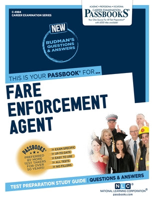 Fare Enforcement Agent: Passbooks Study Guide Volume 4984 by National Learning Corporation