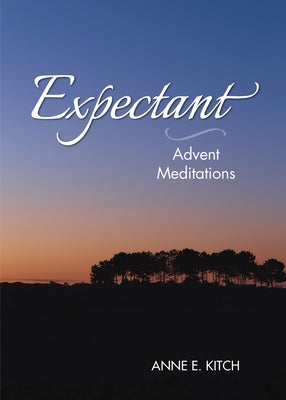 Expectant: Advent Meditations paperback by Church Publishing, open to pages showing meditative reflections for the Advent season.