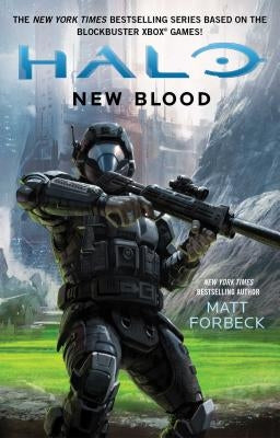 Paperback of Halo: New Blood 15 by Gallery Books, featuring the book cover with title and author details.