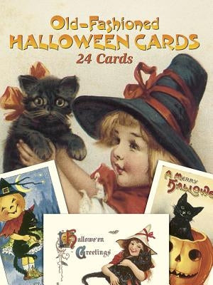 Old-Fashioned Halloween Cards: 24 Cards Paperback Dover Publications